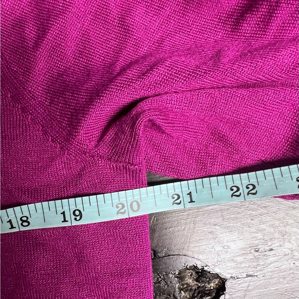 Cable & Gauge Fuchsia Cowl Neck Sweater - Picture 6 of 8